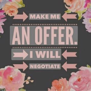 Open to all offers! Thank you!